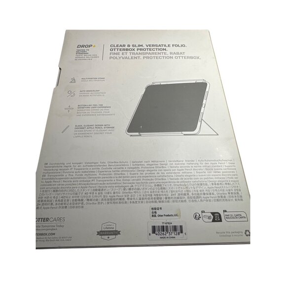 OtterBox Symmetry Series 360 Elite Case iPad Air 5th 4th Gen Slim Folio - Picture 2 of 7